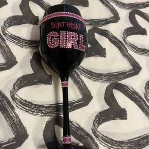 Forum Novelties Crystal Case Birthday Girl Goblet